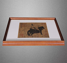 华阴书画装裱配框服务案例